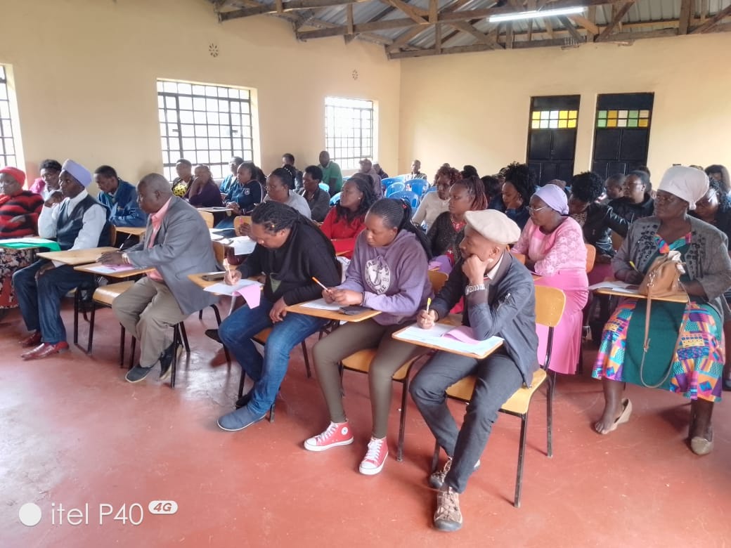 Entrepreneurship training for beneficiaries in Juja constituency