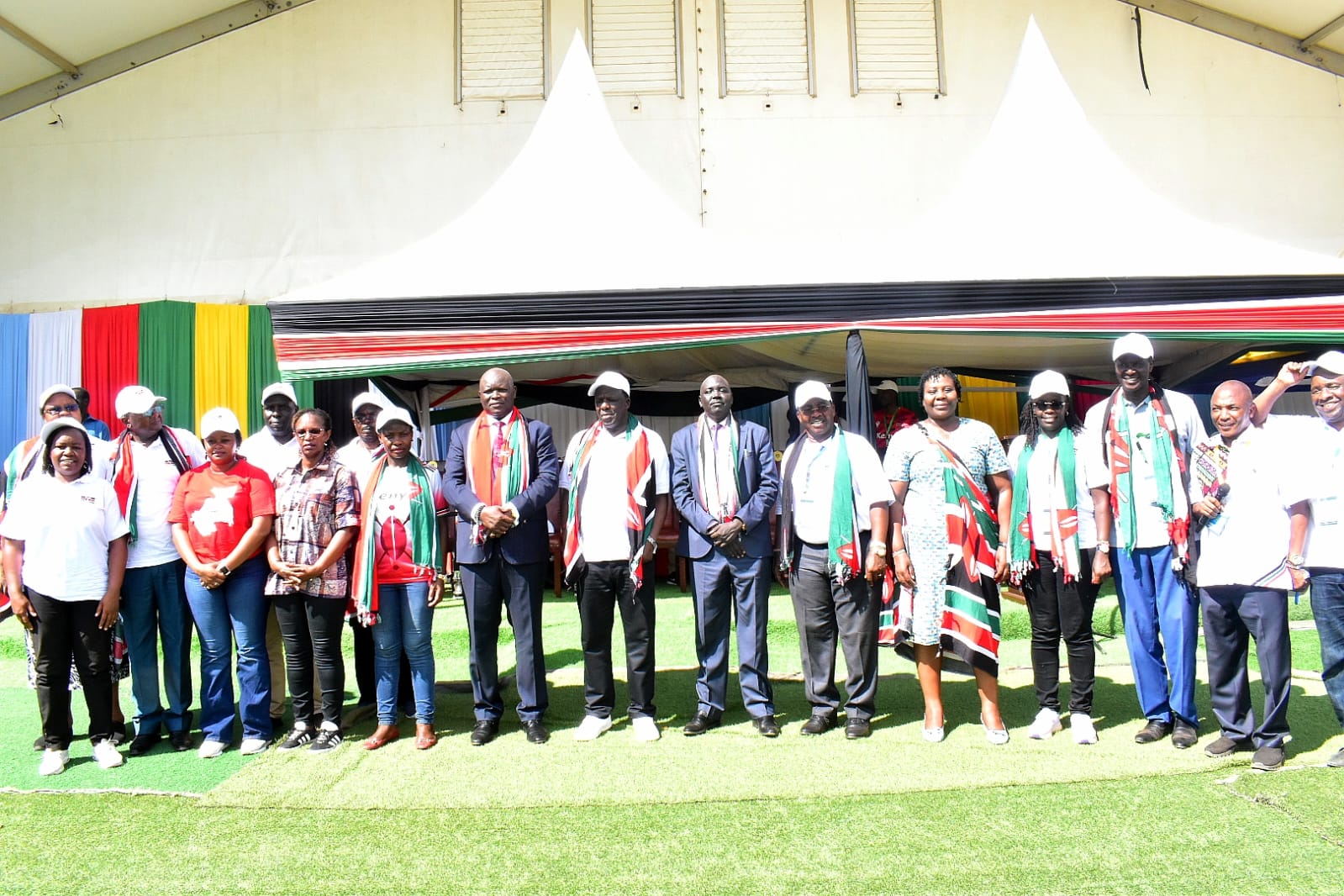 Cabinet Secretary, Ministry of Co-operatives Micro Small and Medium Enterprise Development (MSMEs) Hon.Wycliffe Ambetsa Oparanya, EGH  leading the Kenya delegation atthe 24th East African Community (EAC) Micro, Small, and Medium Enterprises (MSMEs) Trade Fair,   in Juba, South Sudan, from October 26 to November 5, 2024. 