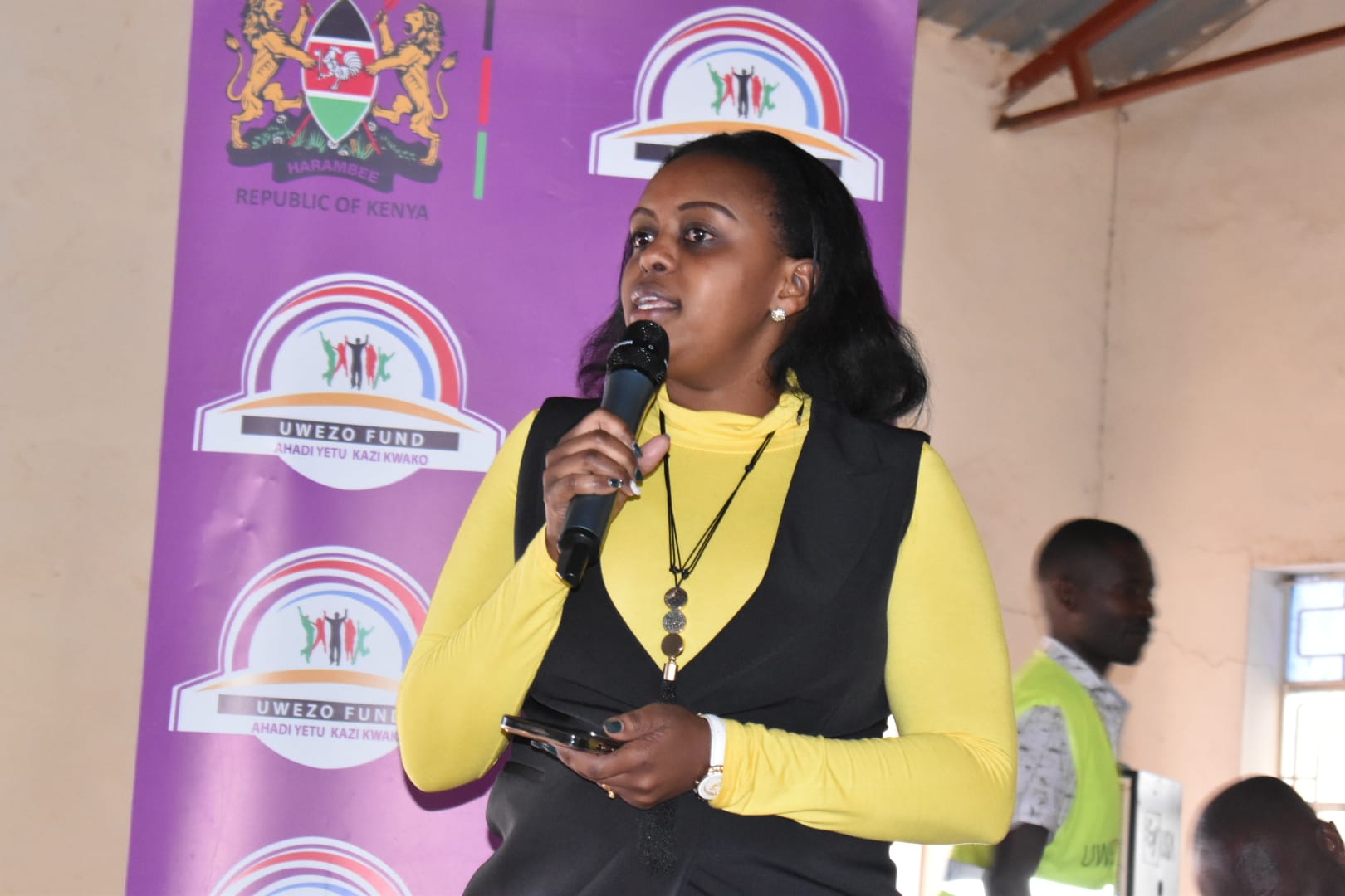 cheque issuance ceremony in Makueni County