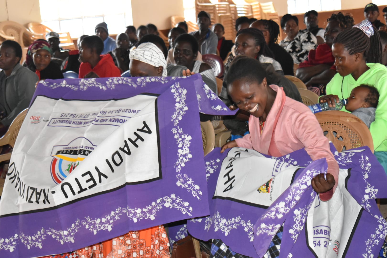 cheque issuance ceremony in Makueni County