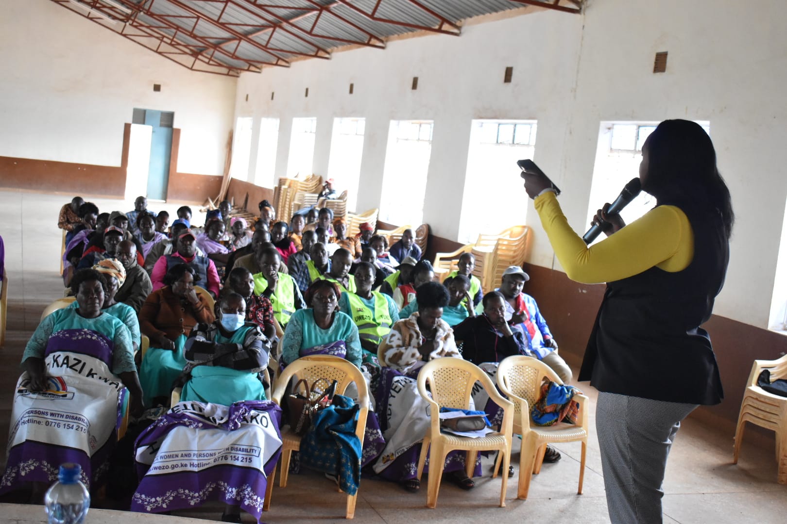 cheque issuance ceremony in Makueni County